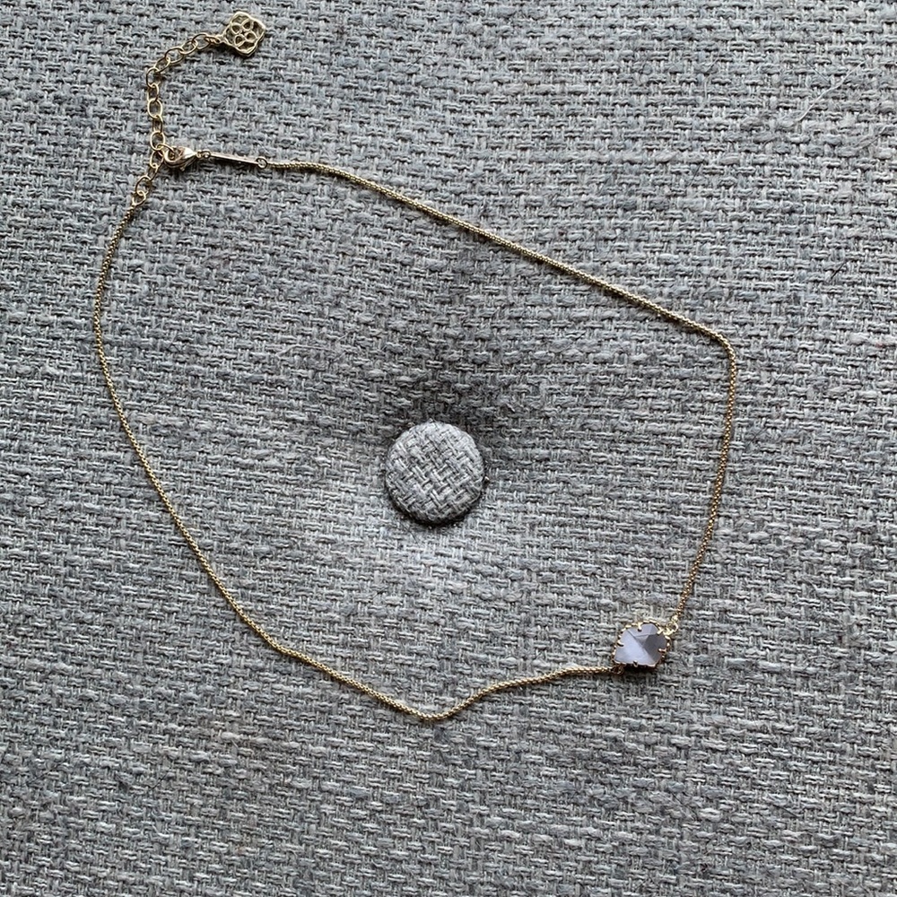 Kendra Scott Gold Stone Choker